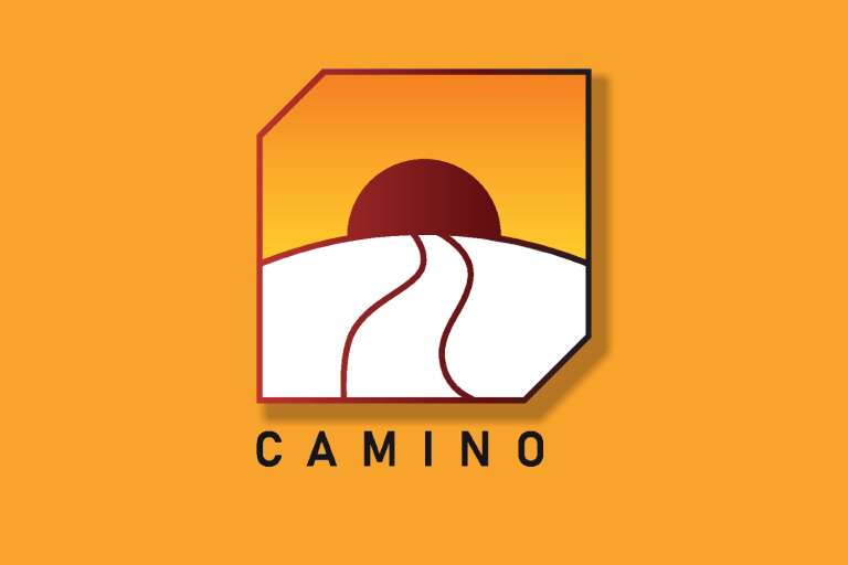 Camino logo with shadow.